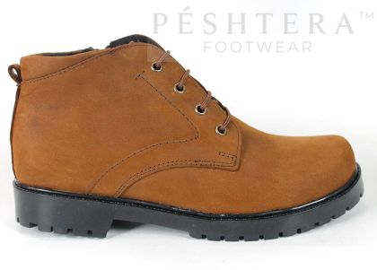 Women's Vert Élégant brown natural crazy leather winter Clarks boots