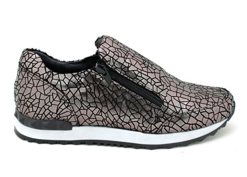 Дамски спортни обувки в цвят никел - Луизиана