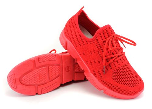 Дамски маратонки в червено 1753 CV