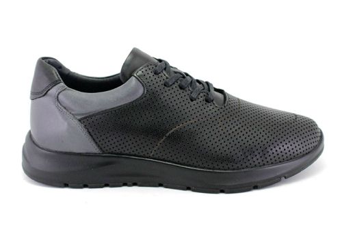 Мъжки летни обувки в черен цвят