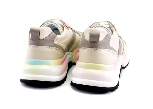 Дамски спортни обувки в бежово -  Модел Терра