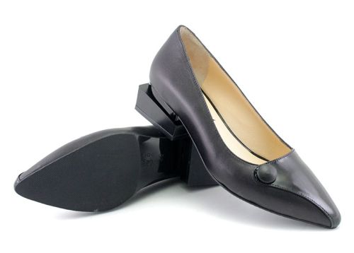 Дамски елегантни обувки в черно - Модел Яспис