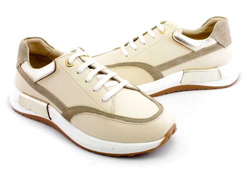 Дамски, спортни обувки в бежово - Модел Вайгела