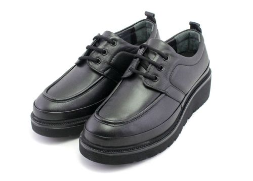 Дамски ежедневни обувки в черно - Модел Йоана