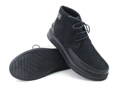 Мъжки спортни боти в черно, модел Алън.~