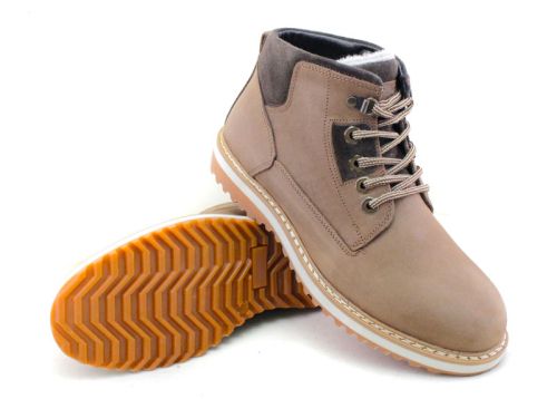 Мъжки боти в кафяво, модел Фелипе.~