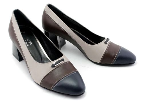 Дамски официални обувки в мулти колор, модел Равена.