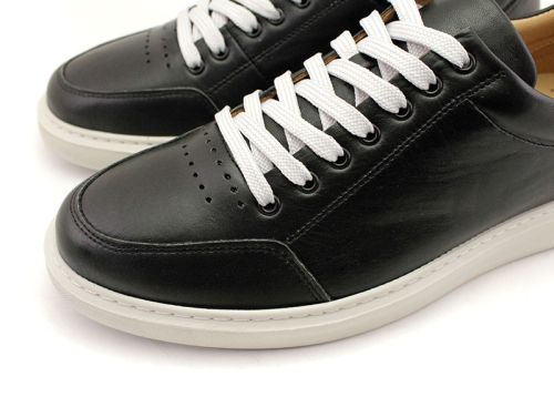 Мъжки, ежедневни обувки в черен цвят - Модел Десислав.