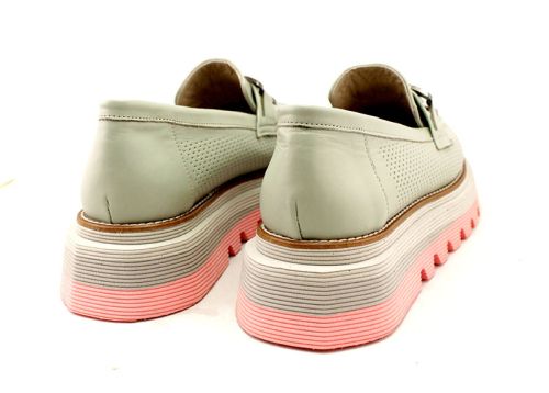 Pantofi de vara dama din piele naturala de culoare neagra - Model Begonia.