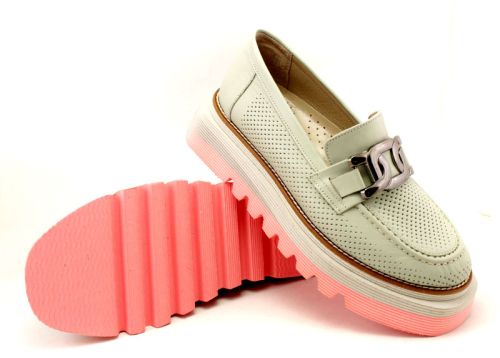 Pantofi de vara dama din piele naturala de culoare neagra - Model Begonia.