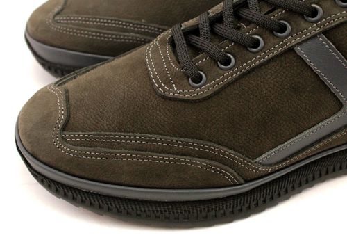 Мъжки, ежедневни обувки в сиво - Модел Ноа.