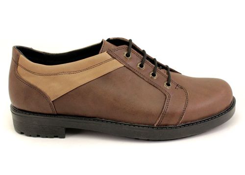 Мъжки, ежедневни обувки в кафяво - Модел Ричи.