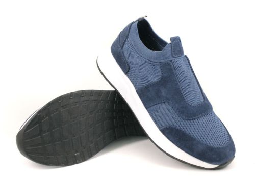 Мъжки спортни обувки  в синьо - Модел Антарес