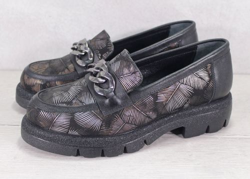 Charme Urbain Victoria - Дамски модни лоуфъри с флорални десени - Модел Виктория