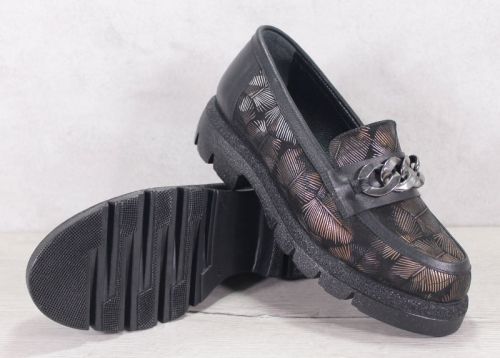 Charme Urbain Victoria - Дамски модни лоуфъри с флорални десени - Модел Виктория