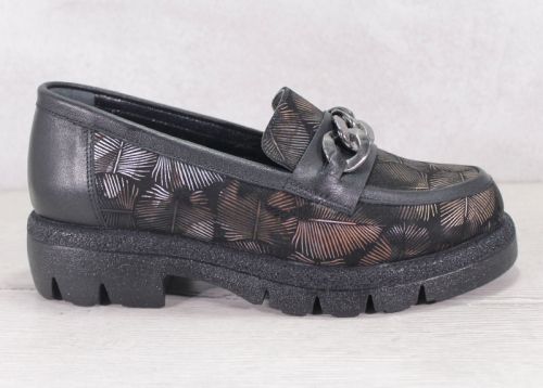 Charme Urbain Victoria - Дамски модни лоуфъри с флорални десени - Модел Виктория