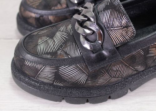 Charme Urbain Victoria - Дамски модни лоуфъри с флорални десени - Модел Виктория