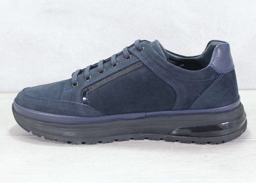 Мъжки ежедневни обувки в тъмно синьо - модел City Sleek.