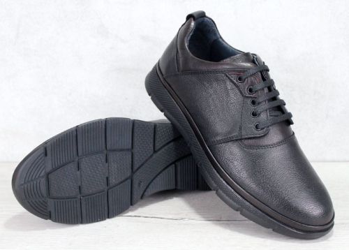 Мъжки ежедневни обувки в черно - Модел Classic Comfort Walkers