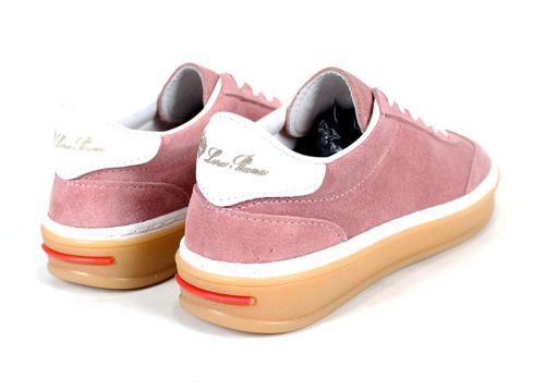 Шик дамски сникърси в цикламено - модел Сияние