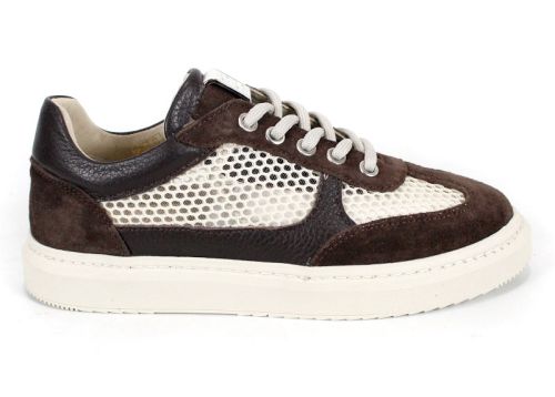 Другият страничен изглед на кафявите сникърси