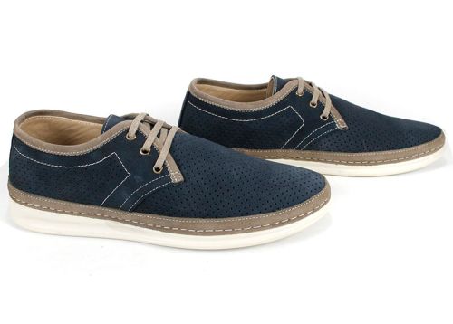 Мъжки обувки Philip Navy – страничен изглед