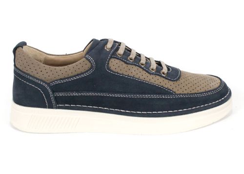 Мъжки обувки Bicolor Nubuck Comfort – изглед отляво