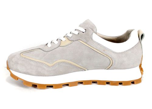 мъжки сникърси STREET Beige, страничен профил