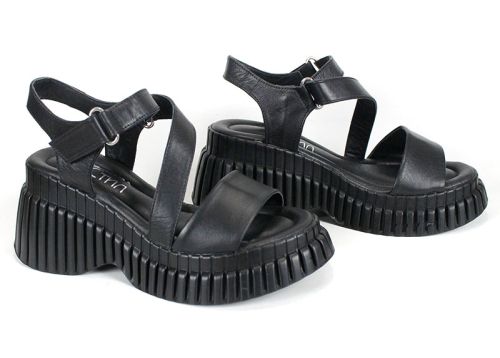 Pantofi casual dama din piele naturala cu imprimeu floral - model Luna