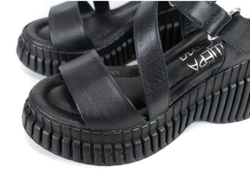 Pantofi casual dama din piele naturala cu imprimeu floral - model Luna