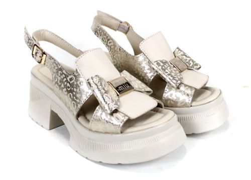 Pantofi casual dama din piele naturala cu imprimeu floral - model Luna