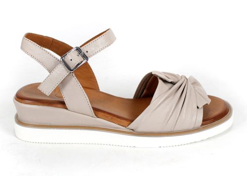 Pantofi casual dama din piele naturala cu imprimeu floral - model Luna