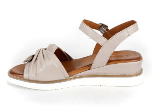 Pantofi casual dama din piele naturala cu imprimeu floral - model Luna