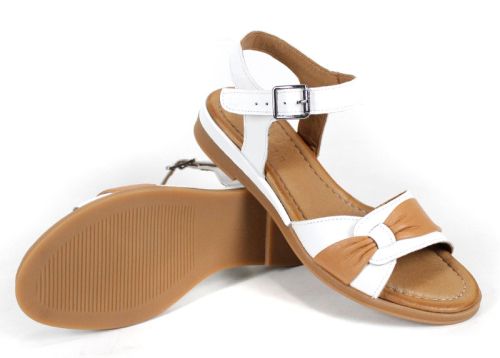 Pantofi casual dama din piele naturala cu imprimeu floral - model Luna