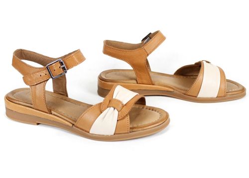 Pantofi casual dama din piele naturala cu imprimeu floral - model Luna