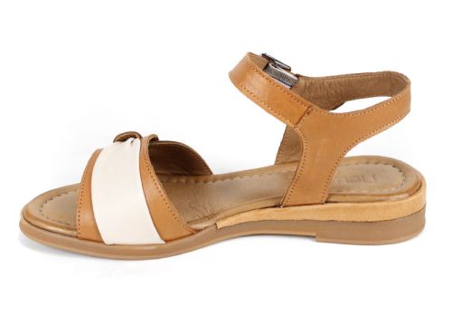 Pantofi casual dama din piele naturala cu imprimeu floral - model Luna