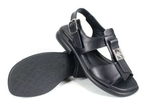 Pantofi casual dama din piele naturala cu imprimeu floral - model Luna