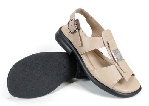 Pantofi casual dama din piele naturala cu imprimeu floral - model Luna