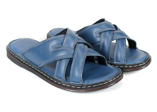 miro vento мъжки чехли естествена кожа деним