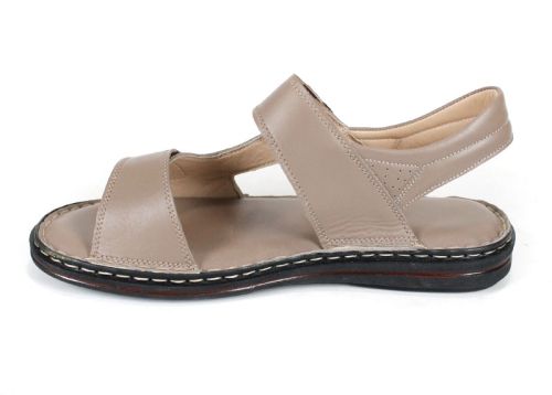 Мъжки сандали Sabbia Vivo от естествена кожа – пясъчно бежови