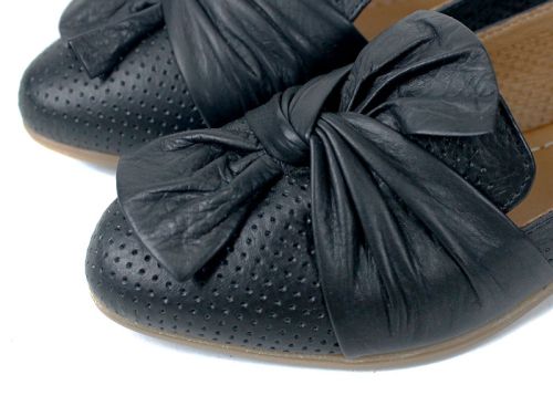 Sandale damă Fiocco Dolce – negre, piele naturală