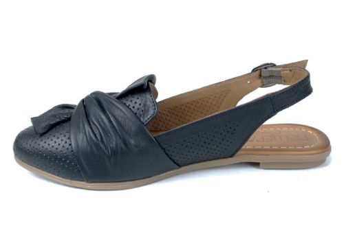 Sandale damă Fiocco Dolce – negre, piele naturală