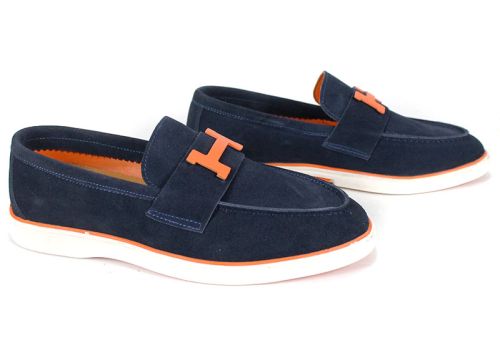 Мъжки мокасини Tempo Vivo велур