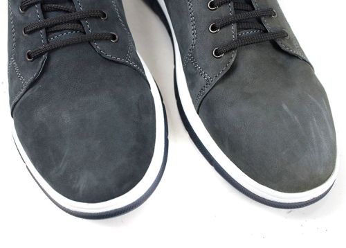 Преоценени мъжки спортно-ежедневни обувки от естествен набук - модел Ернесто 