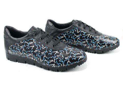 Дамски обувки в черно - Модел Перла.