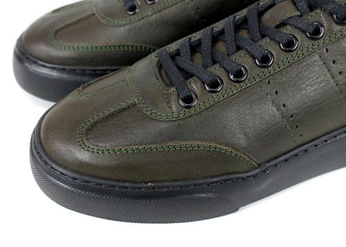 Мъжки обувки Cavero с връзки и мека стелка от естествена кожа