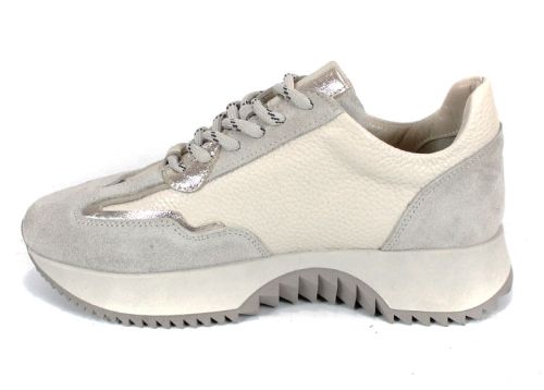 дамски сникърси Luna Alba естествена кожа велур бежови