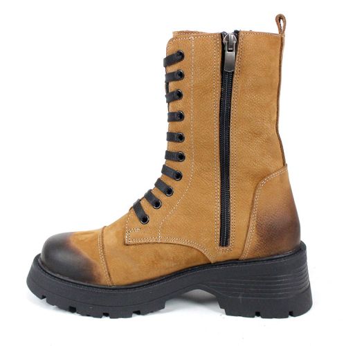 дамски кубинки terra vento тютюн естествен набук