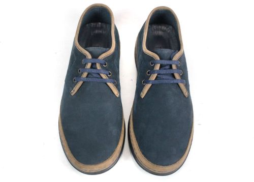 Преоценени мъжки обувки в тъмно син - Модел Филип.