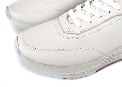 Дамски сникърси Urban Muse от естествена кожа в бежов цвят